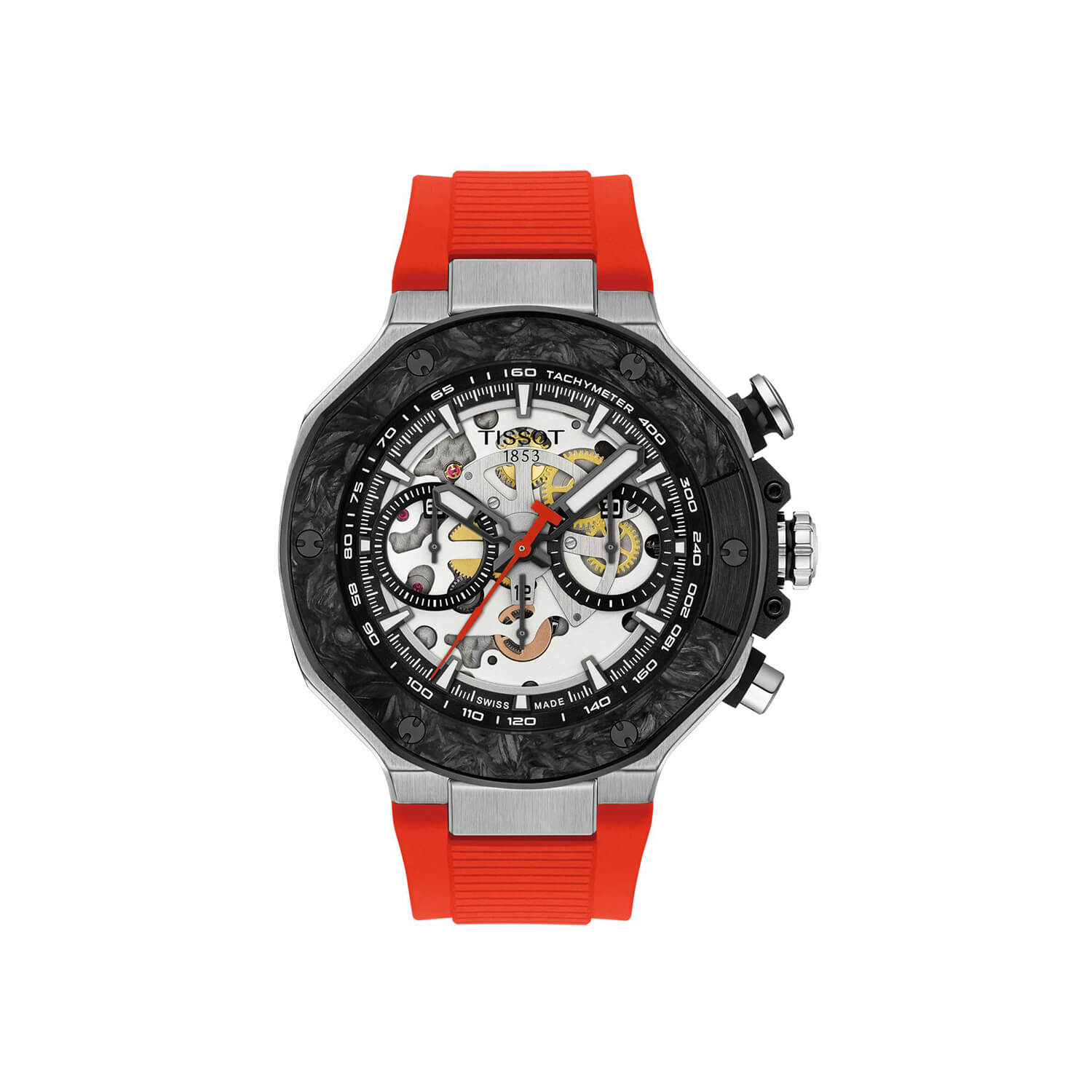 Montre Tissot T-Race MotoGP Chronographe Automatique 2026 Édition Limitée bracelet Synthétique T141.462.27.051.00
