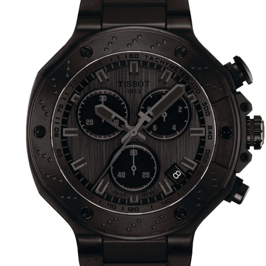 Montre Tissot T-Race Quartz Chronograph bracelet Silicone T141.417.37.061.00