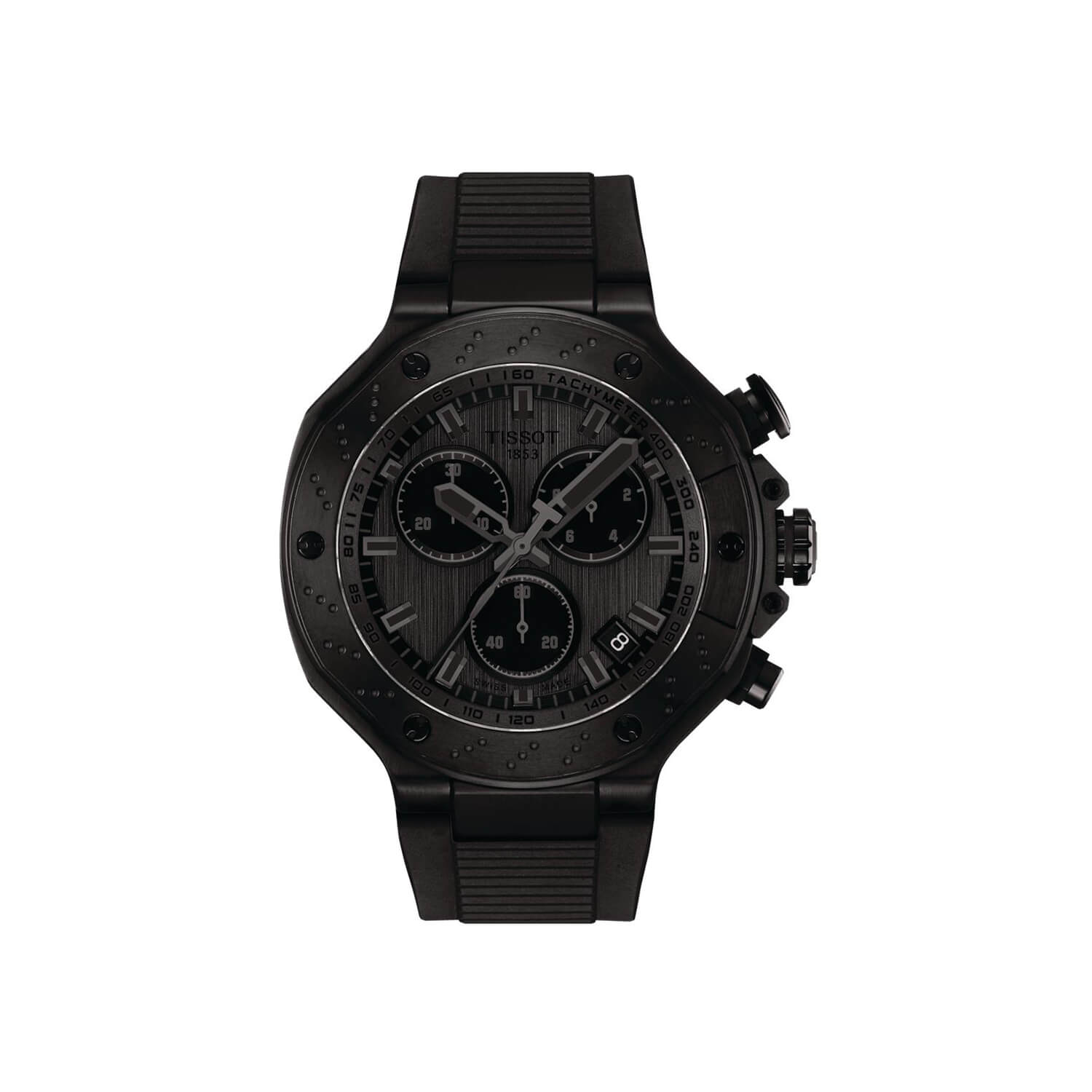 Montre Tissot T-Race Quartz Chronograph bracelet Silicone T141.417.37.061.00