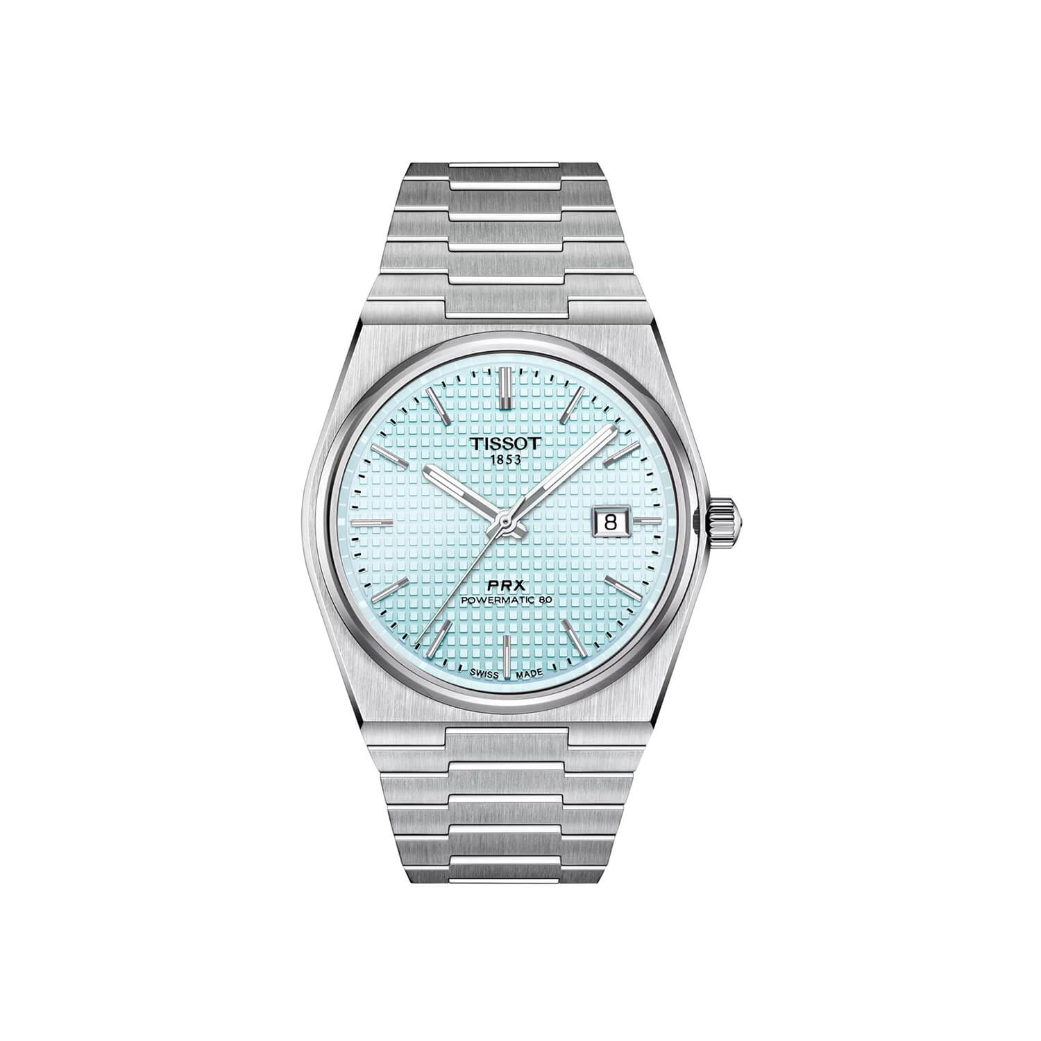 Montre Tissot PRX Powermatic 80 40mm cadran Bleu bracelet Acier T137.407.11.351.00