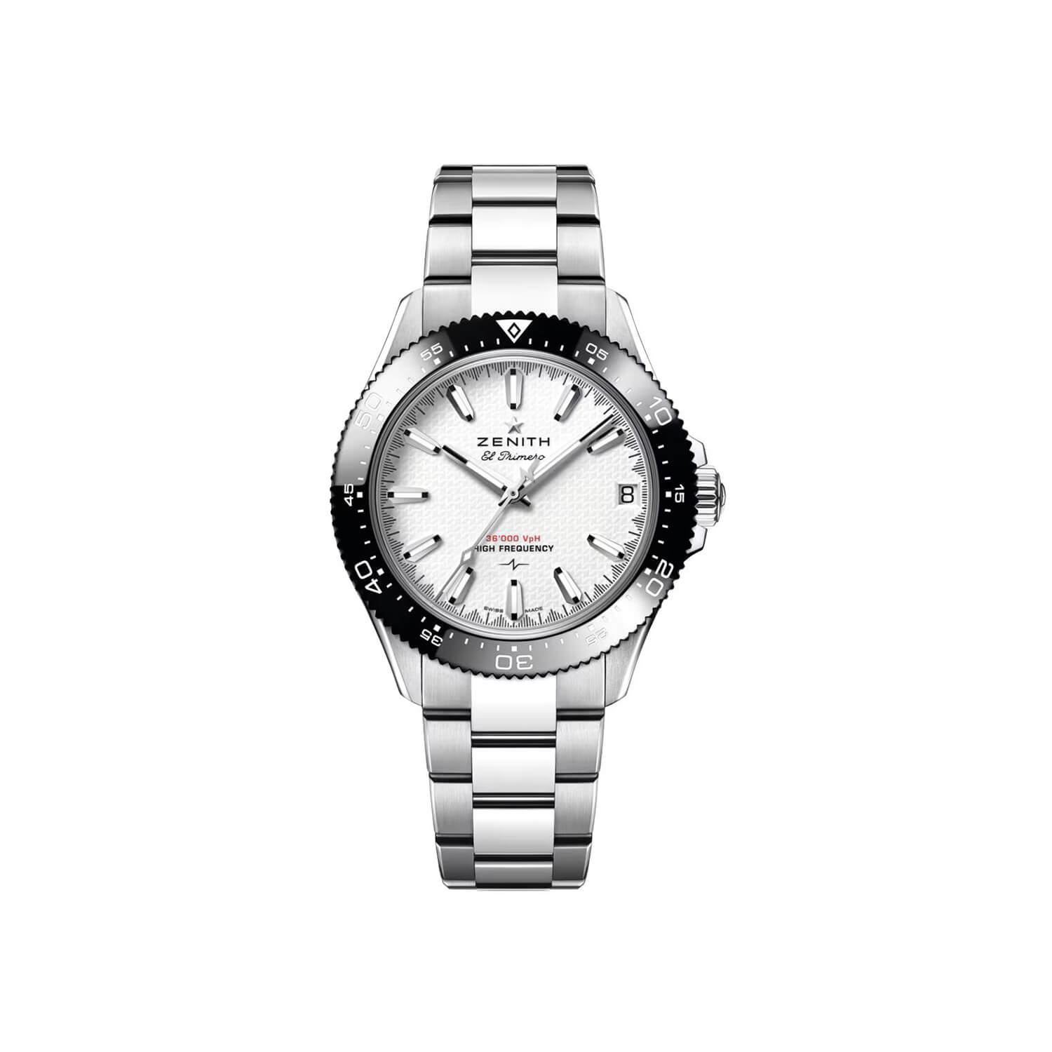 Montre ZENITH Chronomaster Solo Sport cadran Argent bracelet Acier 03.5000.3620/69.M5000