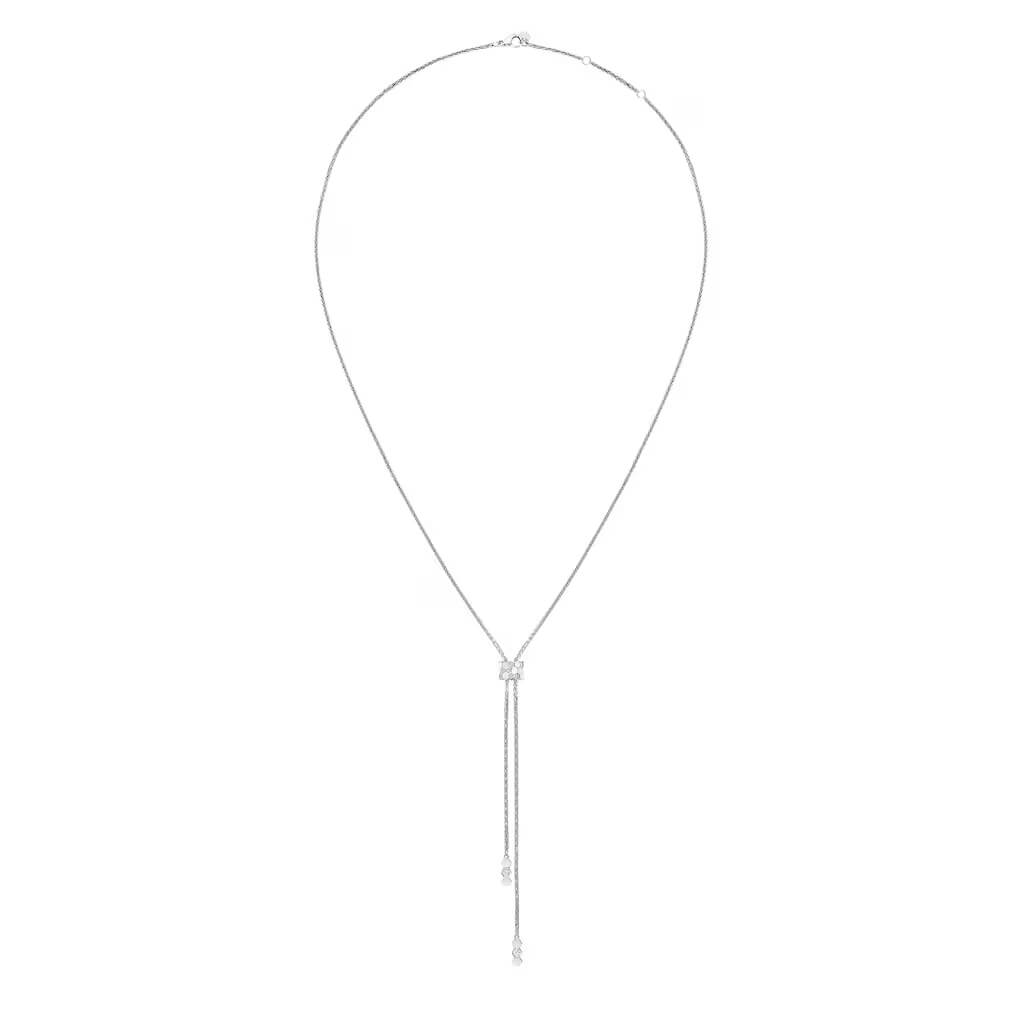 Pendentif Chaumet Bee de Chaumet en or blanc et diamants