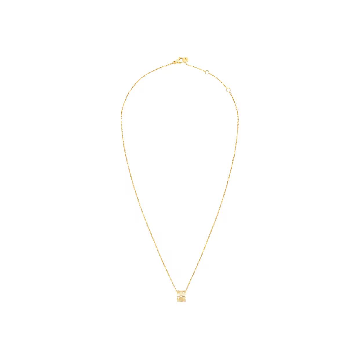 Pendentif Chaumet Bee My Love en or jaune et diamants