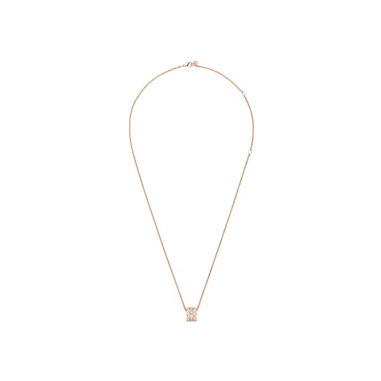 Pendentif Chaumet Bee de Chaumet en or rose et diamants