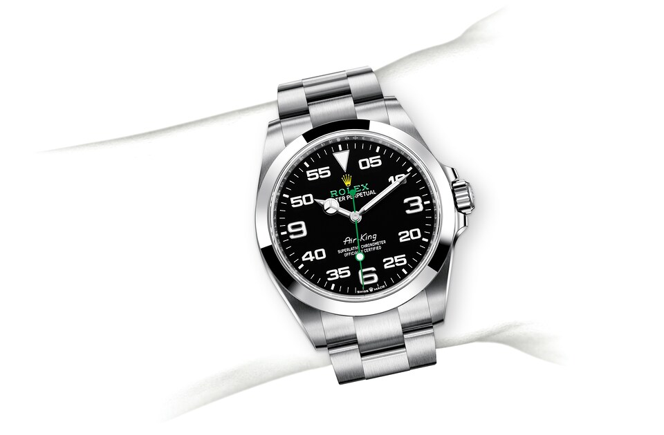 rolex air king waterproof