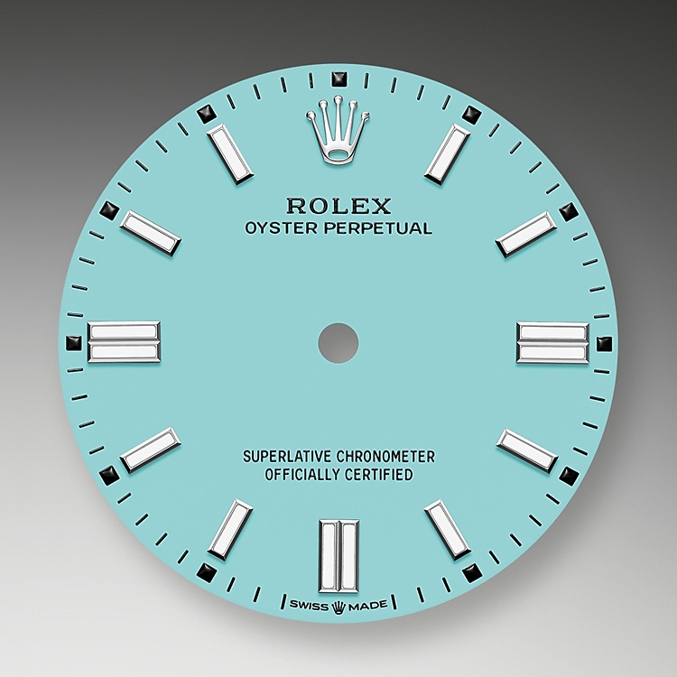 rolex perpetual oyster blue