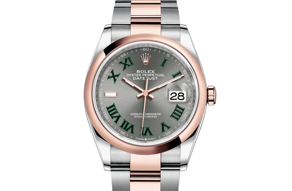 Montres Rolex Datejust en Acier Oystersteel et or, 126201 chez Ferret