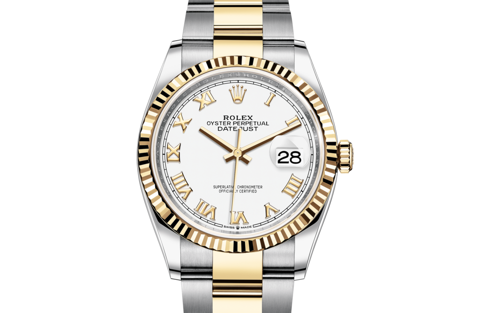 rolex datejust oyster steel