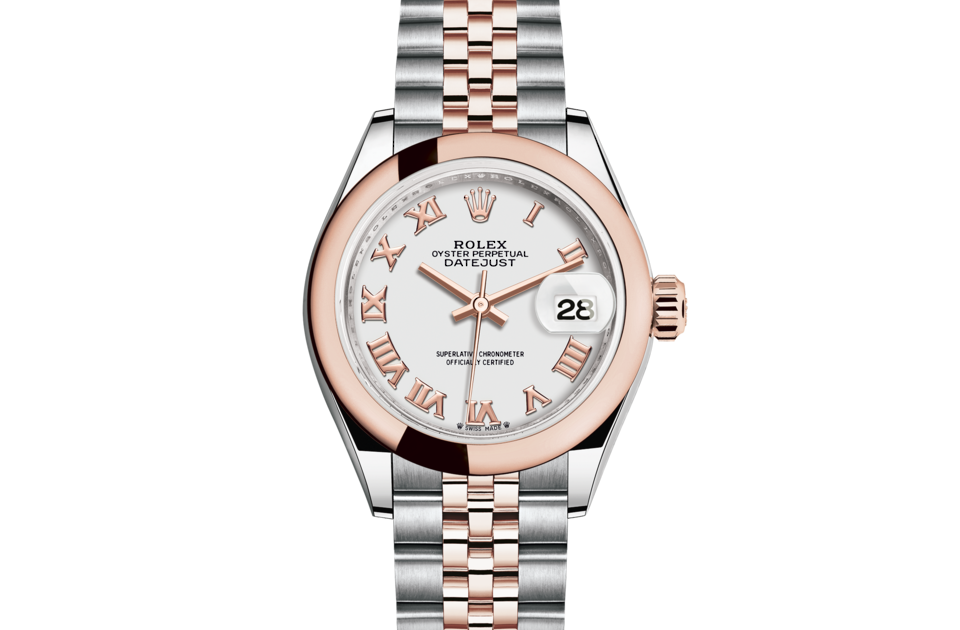 Montres Rolex Lady‑Datejust en Acier Oystersteel et or, m279161-0021 | NICE