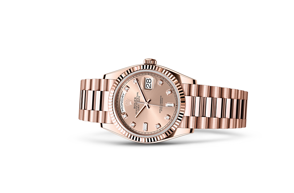 new rolex rose gold