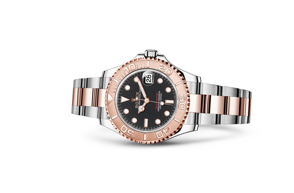 rolex yachtmaster 37 rosegold