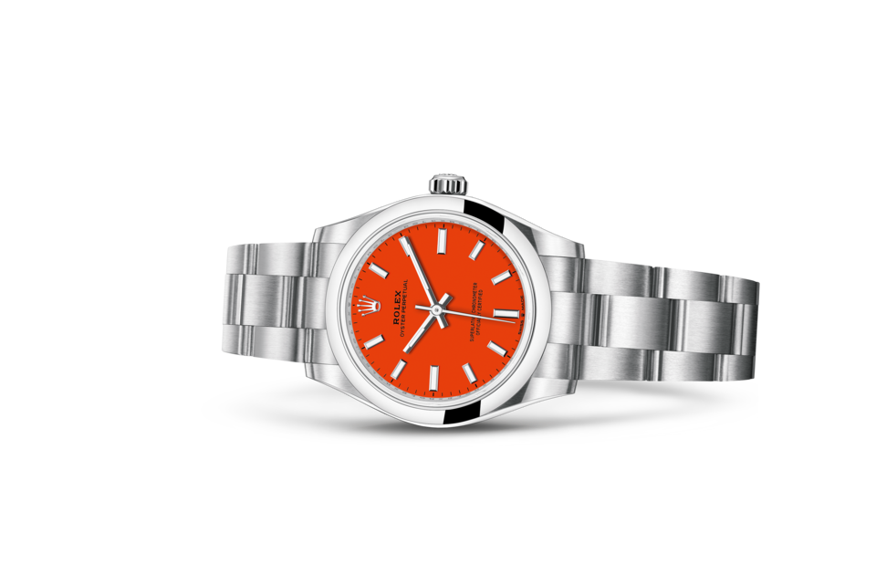 Montres Rolex Oyster Perpetual en Acier Oystersteel, 277200 chez Boutique  Rolex Genève
