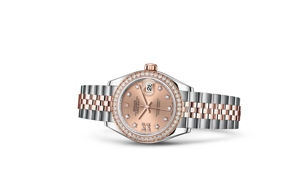 rolex lady datejust everose gold price