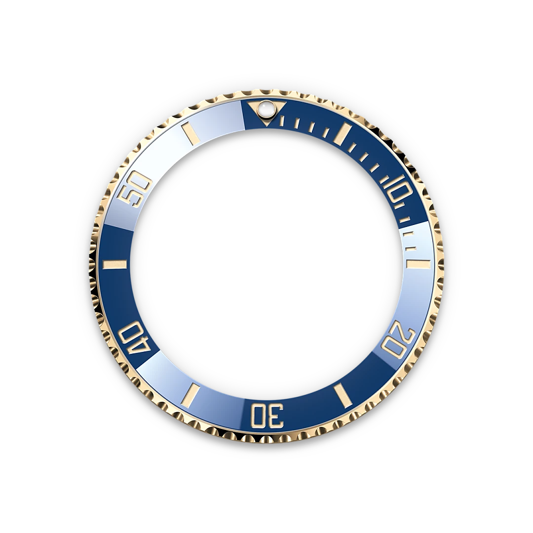 Rolex Submariner in Yellow Rolesor - combination of Oystersteel