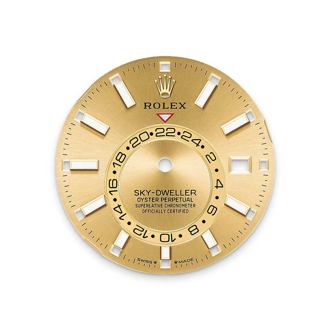 Rolex Sky-Dweller in Yellow Rolesor - combination of Oystersteel