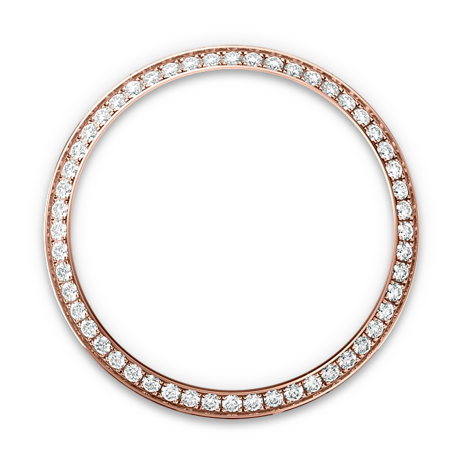 Rolex Oyster Perpetual 34 in 18 ct Everose gold M124245RBR-0002 at Boutique Rolex Genève