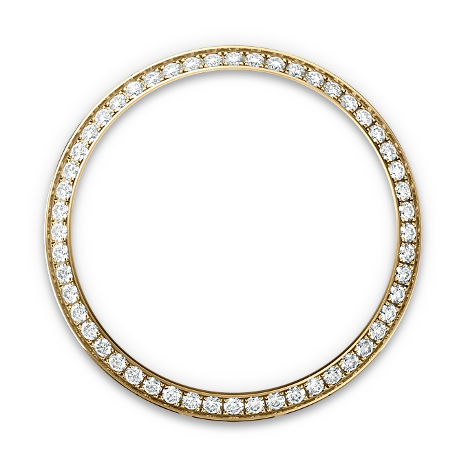 Rolex Oyster Perpetual 34 in 18 ct yellow gold M124248RBR-0001 at Shemer Jewellers
