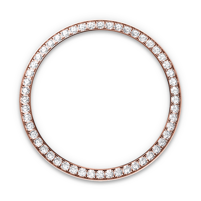 Rolex Datejust 36 en Rolesor Everose – combinaison d’acier Oystersteel et d’or Everose M126281RBR-0005 chez Dubail