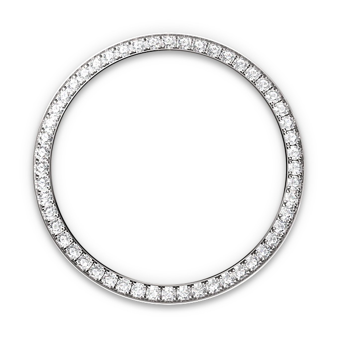 Rolex Datejust 36 in White Rolesor - combination of Oystersteel and white gold M126284RBR-0019 at Shemer Jewellers