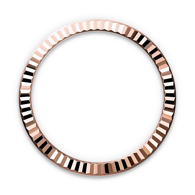 Rolex Lady-Datejust en Rolesor Everose – combinaison d’acier Oystersteel et d’or Everose M279171-0028 chez Auberi