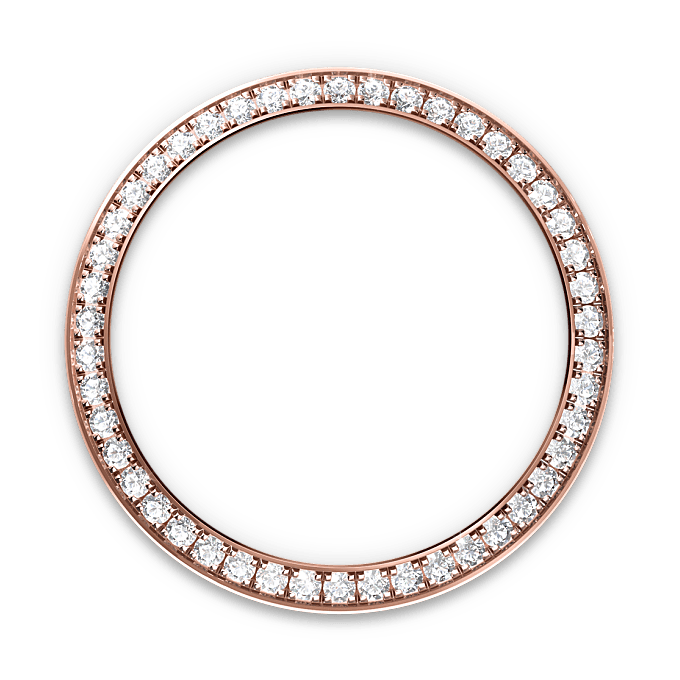 Rolex Lady-Datejust en Rolesor Everose – combinaison d’acier Oystersteel et d’or Everose M279381RBR-0014 chez Dubail