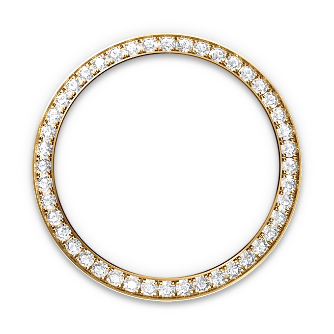 Rolex Lady-Datejust en Or jaune 18 ct avec flancs de carrure et cornes sertis de diamants M279458RBR-0001 chez Boutique Rolex Genève