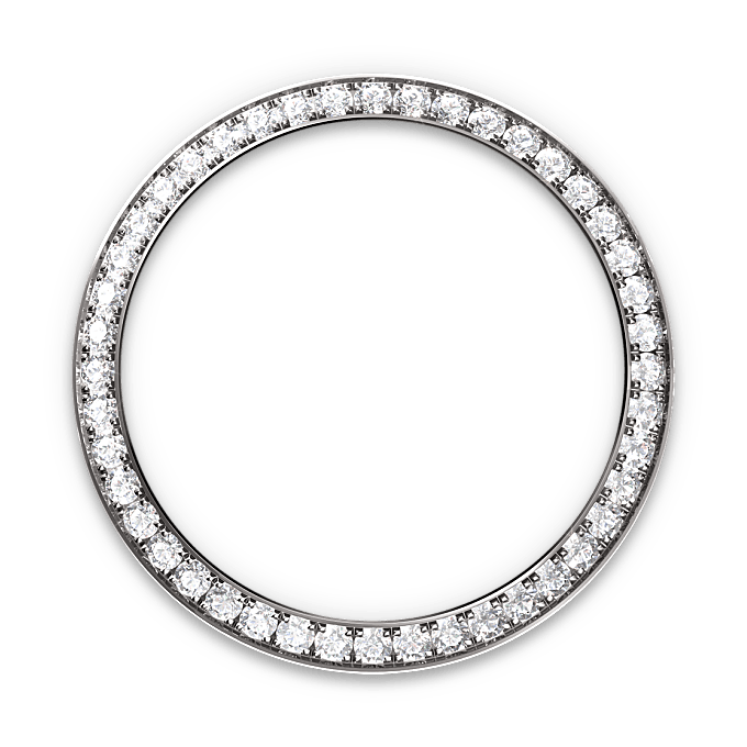 Rolex Lady-Datejust en Or gris 18 ct avec flancs de carrure et cornes sertis de diamants M279459RBR-0001 chez Raynal