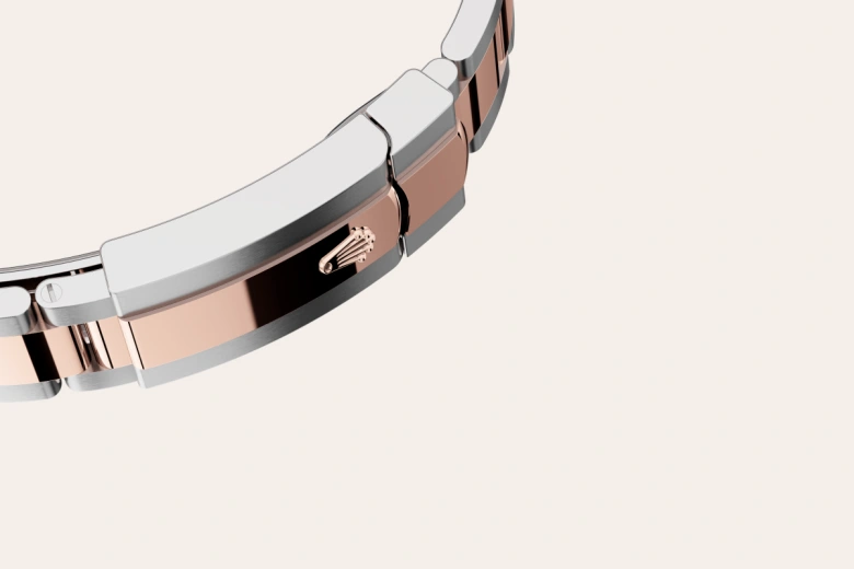Rolex Datejust 41 en Rolesor Everose – combinaison d’acier Oystersteel et d’or Everose M126301-0009 chez Bijouterie Mornier