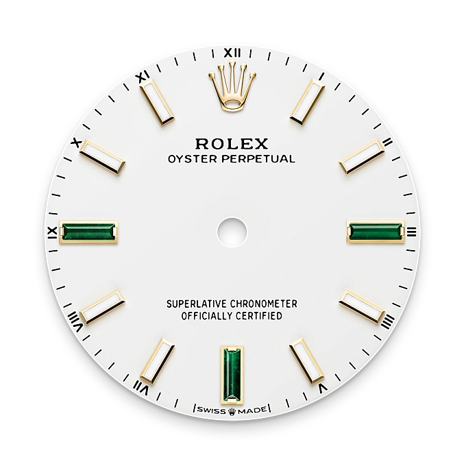 Rolex Oyster Perpetual 34 in 18 ct yellow gold M124208-0002 at Boutique Rolex Genève