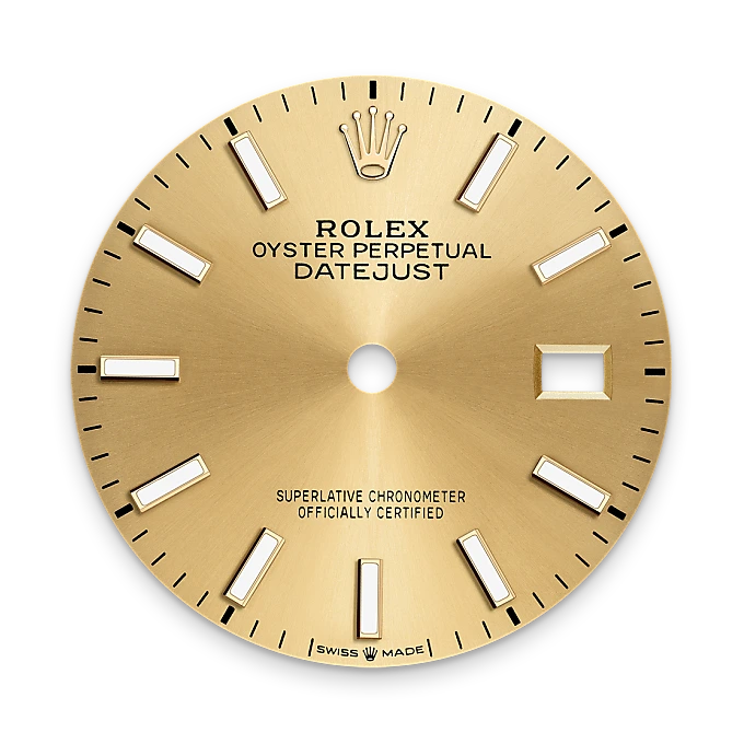Rolex Datejust 36 in Yellow Rolesor - combination of Oystersteel and yellow gold M126203-0015 at Shemer Jewellers