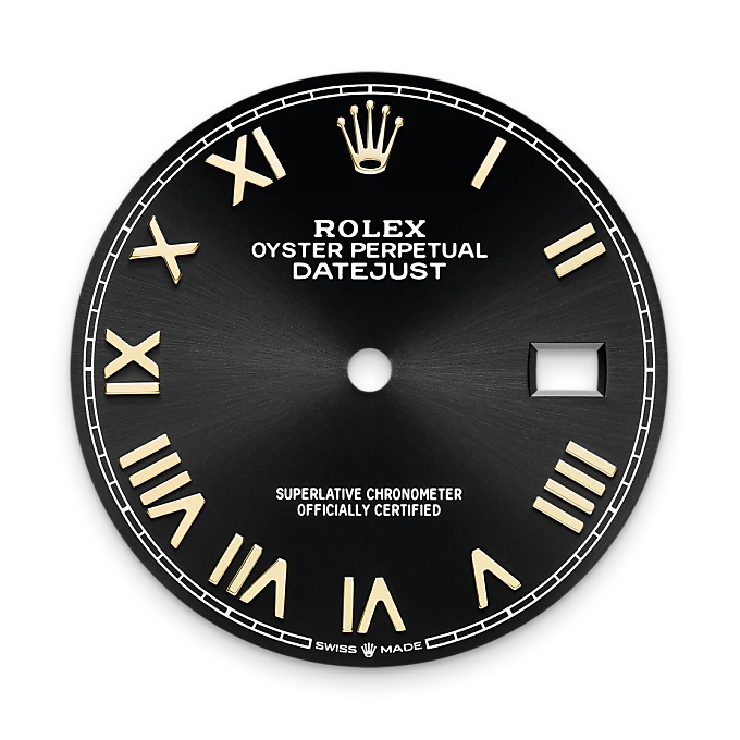 Rolex Datejust 36 in Yellow Rolesor - combination of Oystersteel and yellow gold M126203-0055 at Shemer Jewellers