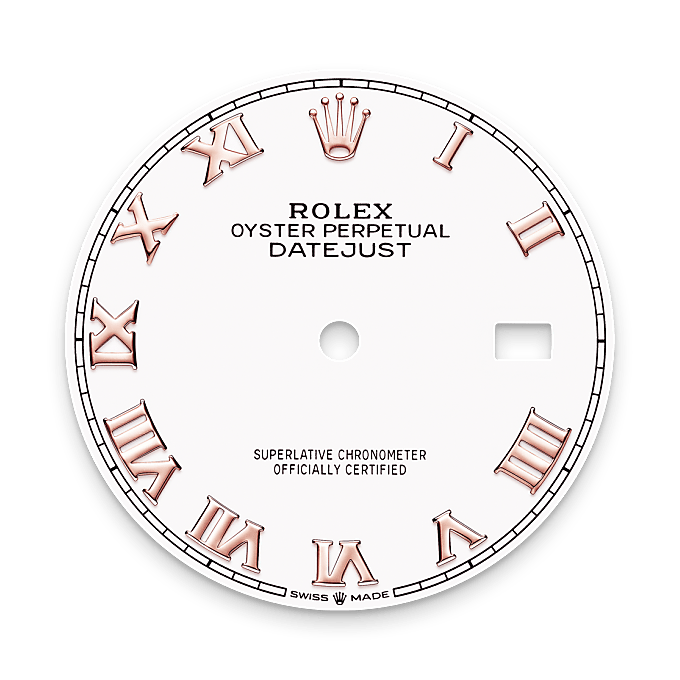 Rolex Datejust 36 en Rolesor Everose – combinaison d’acier Oystersteel et d’or Everose M126231-0015 chez Raynal
