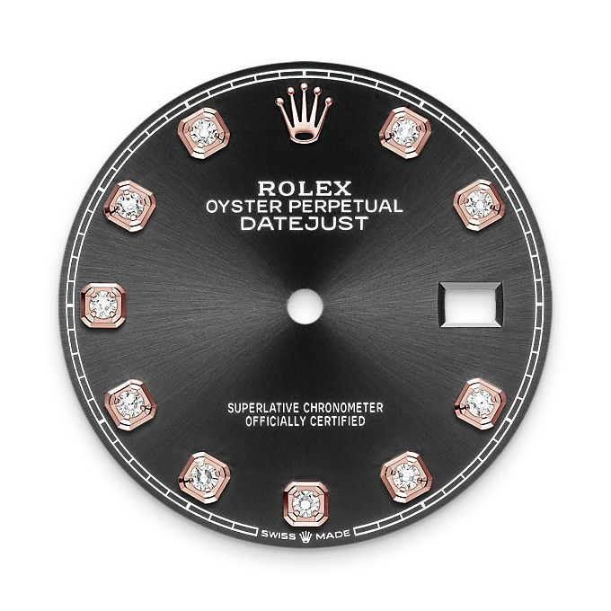 Rolex Datejust 36 en Rolesor Everose – combinaison d’acier Oystersteel et d’or Everose M126231-0019 chez Bijouterie Mornier