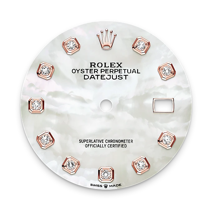 Rolex Datejust 36 en Rolesor Everose – combinaison d’acier Oystersteel et d’or Everose M126231-0021 chez Raynal