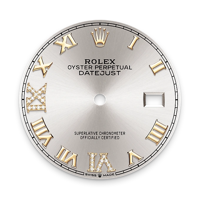 Rolex Datejust 36 en Rolesor jaune – combinaison d’acier Oystersteel et d’or jaune M126233-0031 chez Hardy