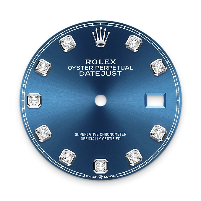 Rolex Datejust 36 en Rolesor gris – combinaison d’acier Oystersteel et d’or gris M126234-0037 chez Hardy