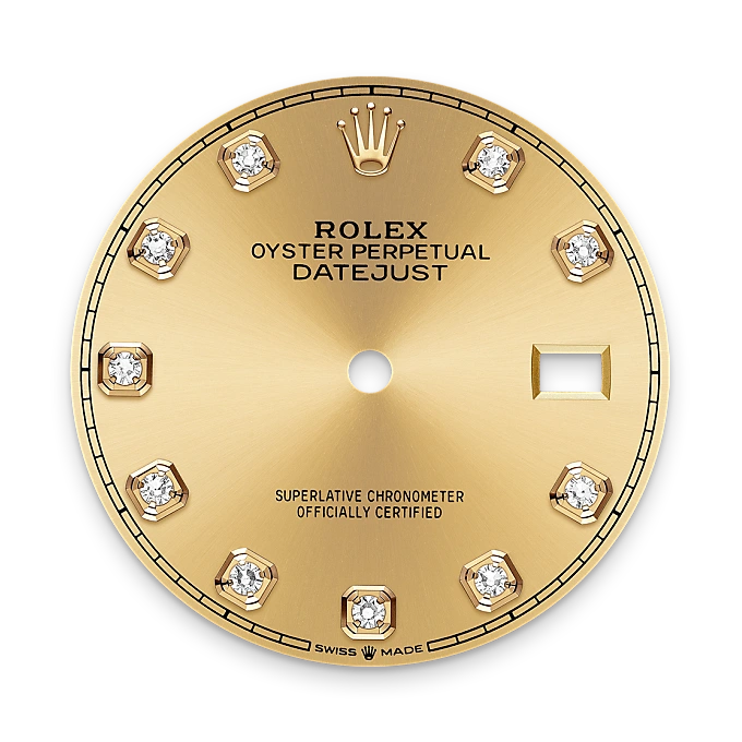 Rolex Datejust 36 in Yellow Rolesor - combination of Oystersteel and yellow gold M126283RBR-0003 at Shemer Jewellers