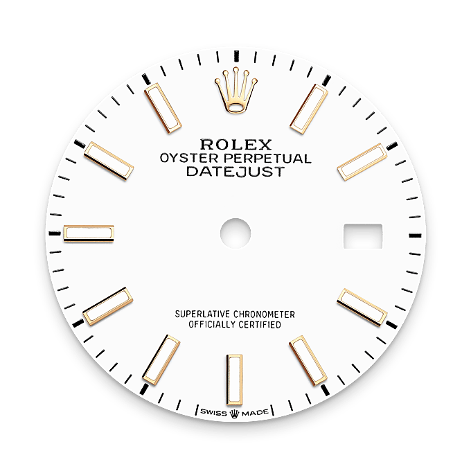 Rolex Datejust 36 en Rolesor jaune – combinaison d’acier Oystersteel et d’or jaune M126283RBR-0006 chez Dubail