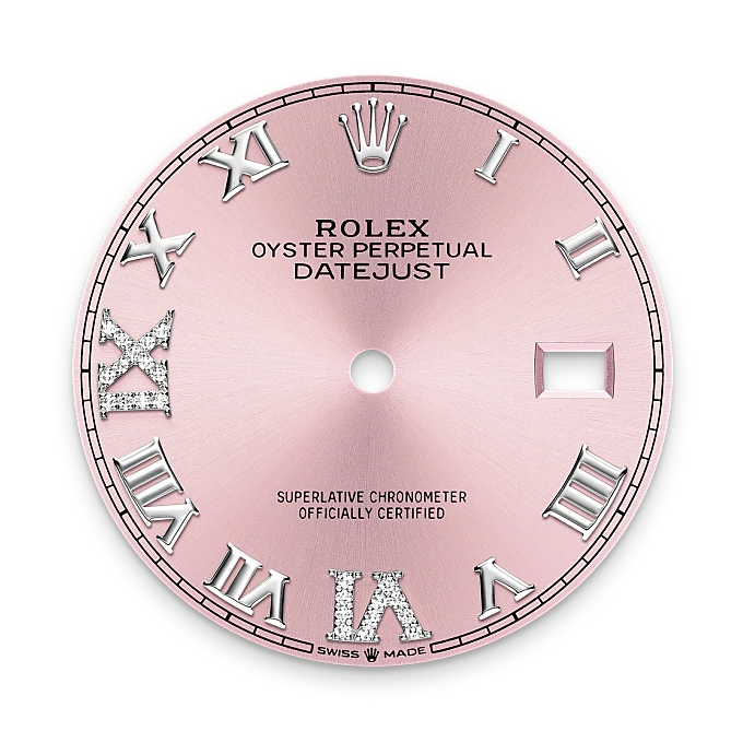 Rolex Datejust 36 en Rolesor gris – combinaison d’acier Oystersteel et d’or gris M126284RBR-0024 chez Frayssinet Joaillier
