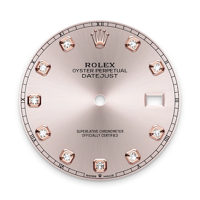 Rolex Datejust 41 en Rolesor Everose – combinaison d’acier Oystersteel et d’or Everose M126331-0008 chez Raynal