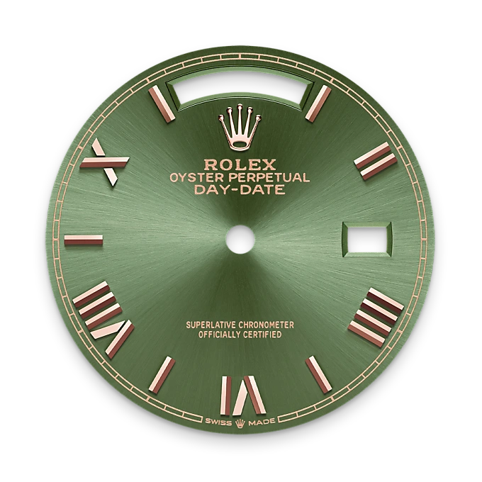 Rolex Day-Date 36 en Or Everose 18 ct M128235-0089 chez Hall of Time