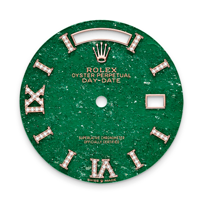 Rolex Day-Date 36 en Or Everose 18 ct M128345RBR-0069 chez Raynal