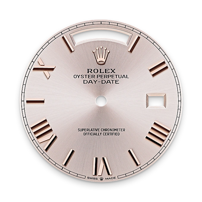 Rolex Day-Date 40 en Or Everose 18 ct M228235-0001 chez Dubail