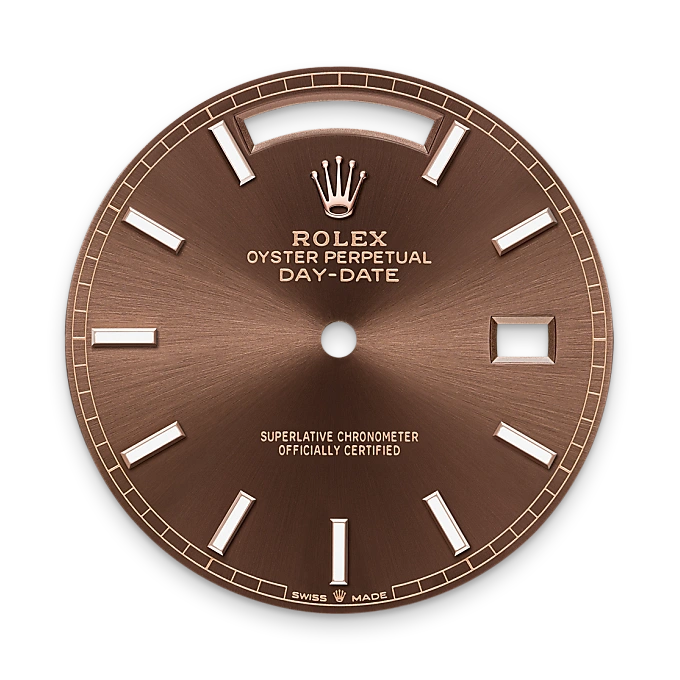 Rolex Day-Date 40 in 18 ct Everose gold M228235-0053 at Lassaussois