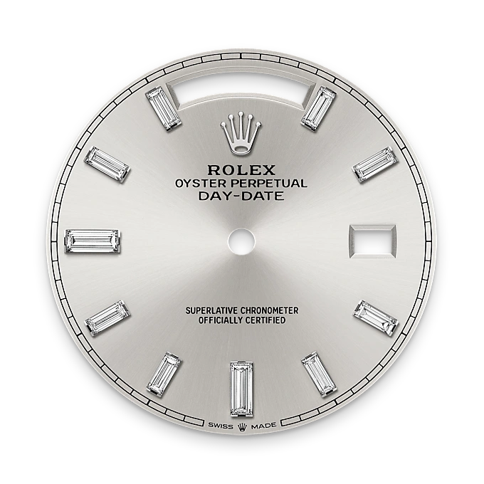 Rolex Day-Date 40 en Platine M228236-0002 chez Ferret