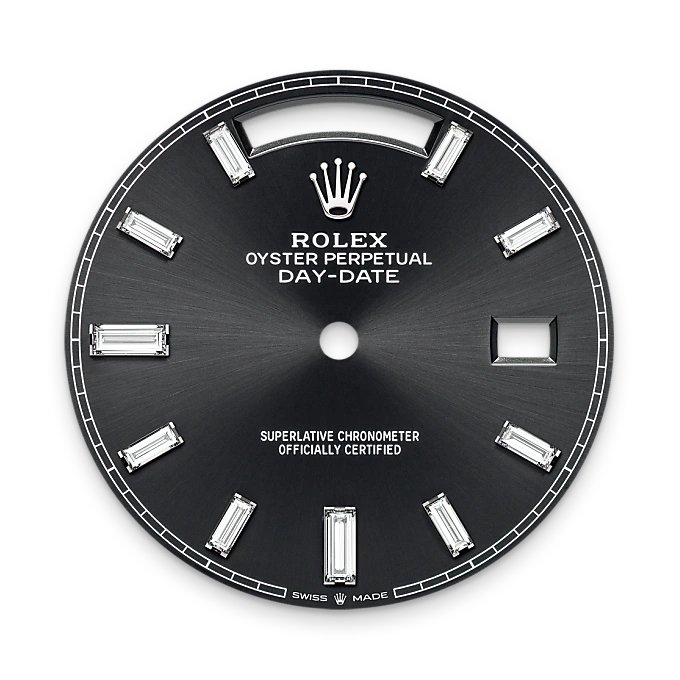 Rolex Day-Date 40 en Platine M228236-0004 chez Lombard Joaillier