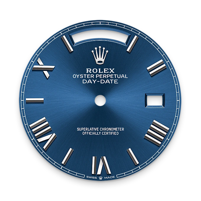 Rolex Day-Date 40 en Platine M228236-0007 chez Lombard Joaillier