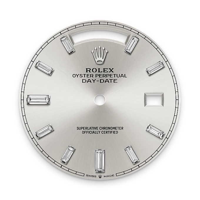 Rolex Day-Date 40 in 18 ct white gold M228239-0003 at Van Deijl