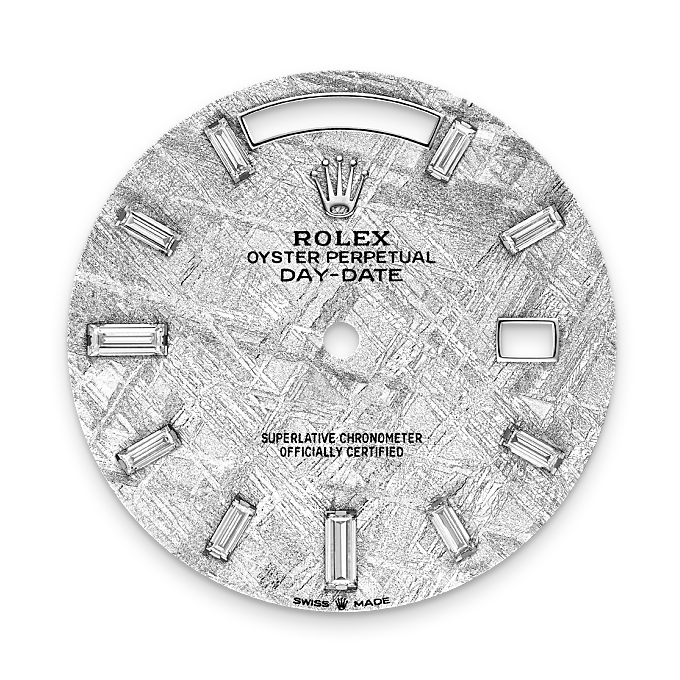 Rolex Day-Date 40 en Or gris 18 ct M228239-0055 chez Bijouterie Mornier