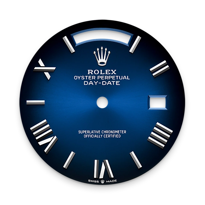 Rolex Day-Date 40 en Or gris 18 ct M228239-0076 chez Lombard Joaillier